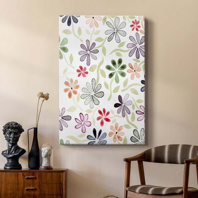 Fleurs fanées II - galerie Cavas sur mesure, H 18 po x l 12 po
