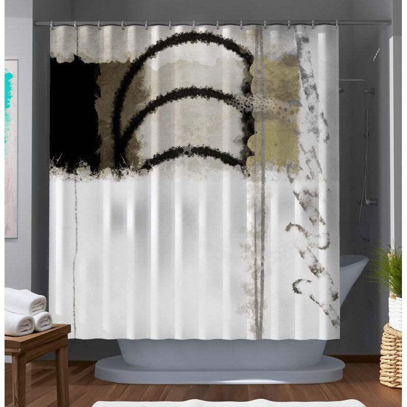 Abstract Shower Curtain