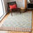 Deyoung Hand Tufted Wool Geometric Rug-1663415569