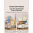 Alim Metal Free Standing Magazine Rack