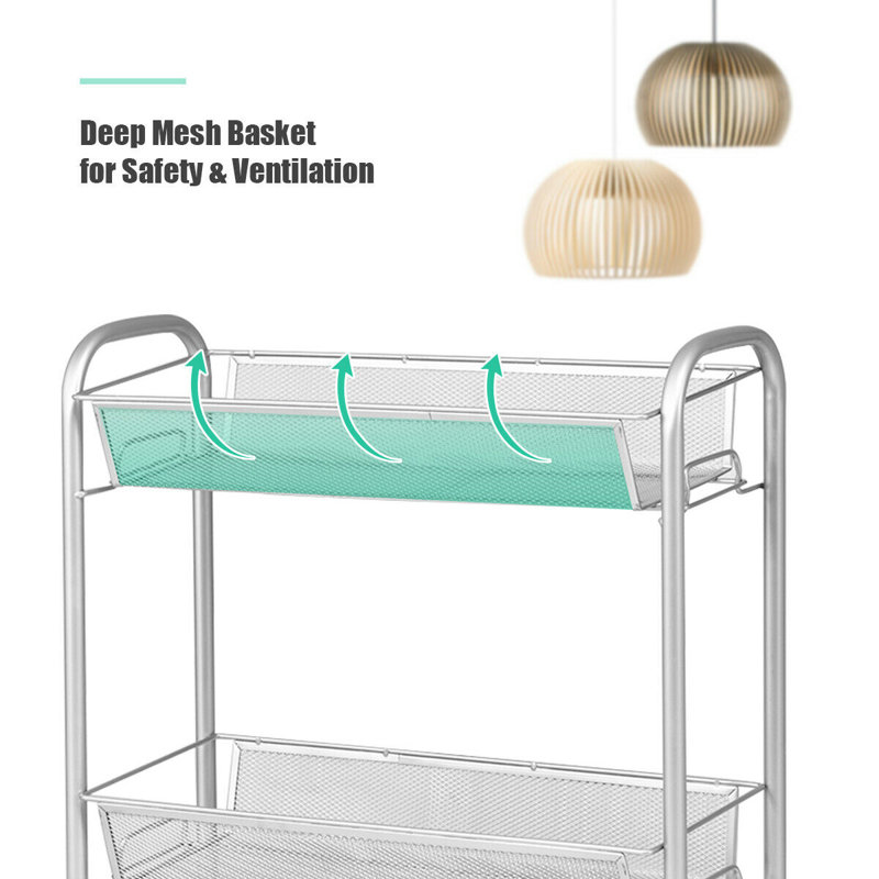 Holderman Bar Cart, White