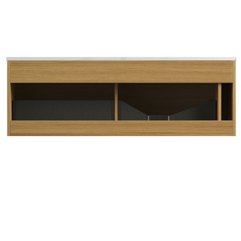 Armoire murale NYAH 48 po avec deux tiroirs