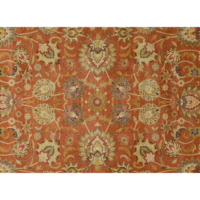 One-of-a-Kind Rectangle 10' X 10'6" Hand Knotted Area Rug