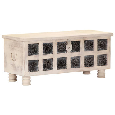 Norita 1 Piece Solid Wood Accent Trunk