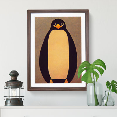 Retro Penguin Art No.1 - Wall Art