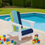 Mini chaise Adirondack pliable en polyéthylène haute densité-57956221