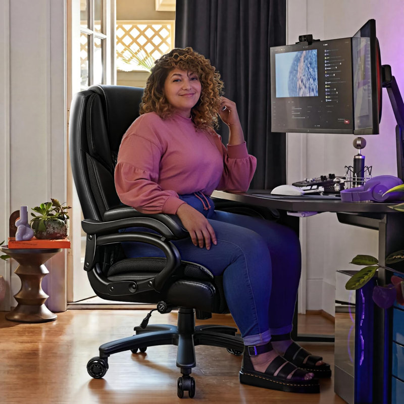 Fauteuil de bureau Carter, Noir