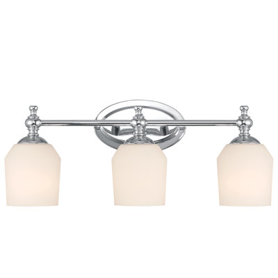 3LT Opal Glass Vanity Light 