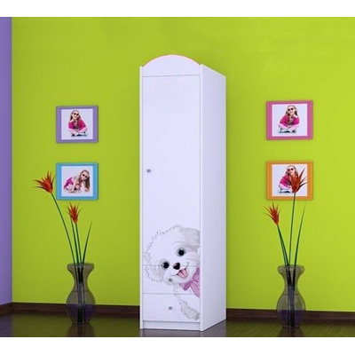 Burnestown 1 Door Wardrobe