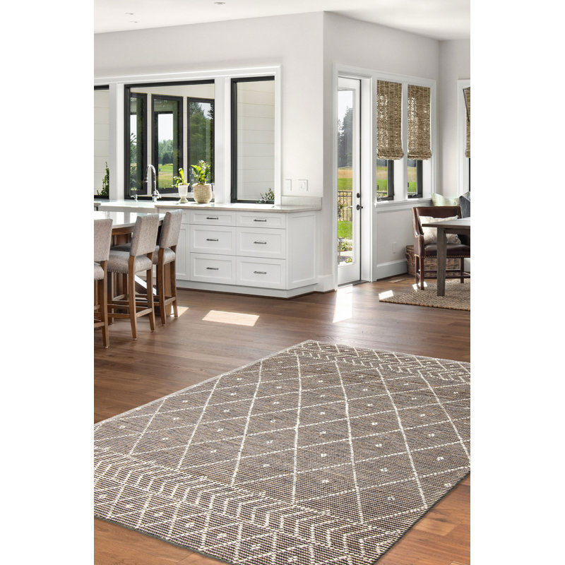 Tapis gris Sienna 5 pi 2 po x 7 pi 6 po