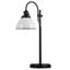Lampe de table ajustable Garlyn en noir mat