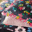Hula Embroiderd Ruffled Throw Pillow
