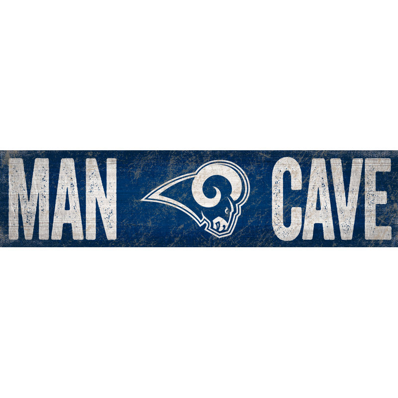 Wall Decor on Wood, Los Angeles Rams