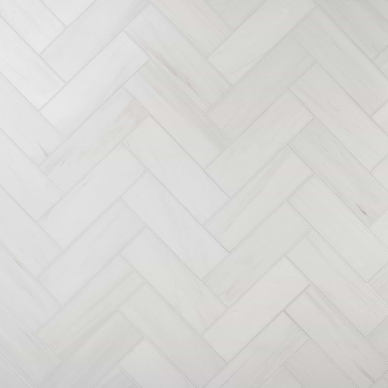 Bianco Dolomite 4x12 Polished Marble Subway Tile