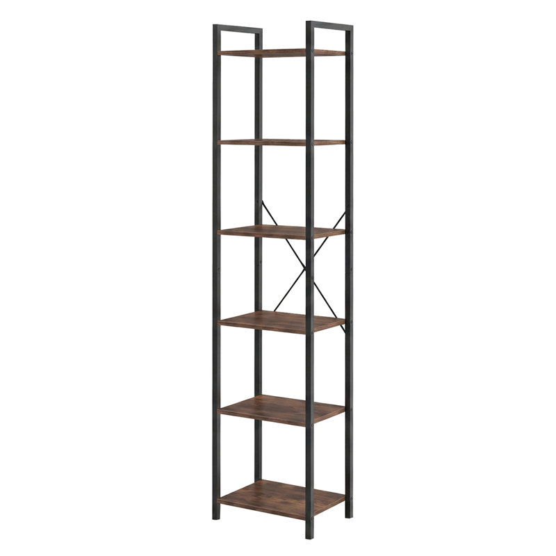 187.5cm H x 40cm W Particle Board / Chipboard Bookcase
