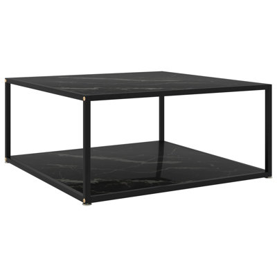 Table basse à cadre simple avec rangement