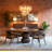 Trevahn 60" Dining Table In Mango Wood With Walnut Finish