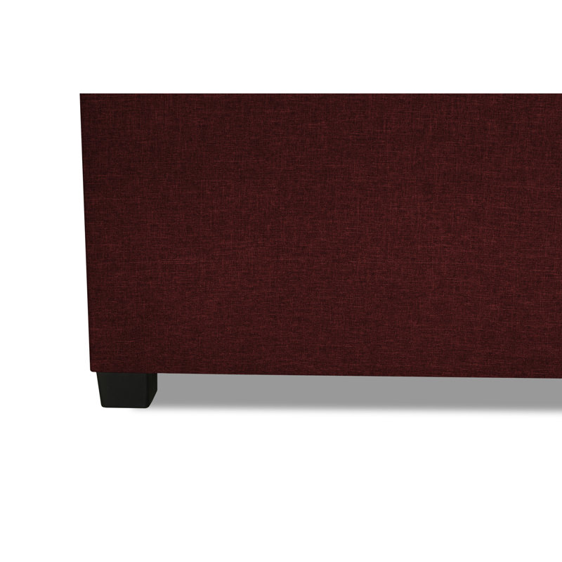 Ash Hill 2 Seater Sofa Bed, Deep Red