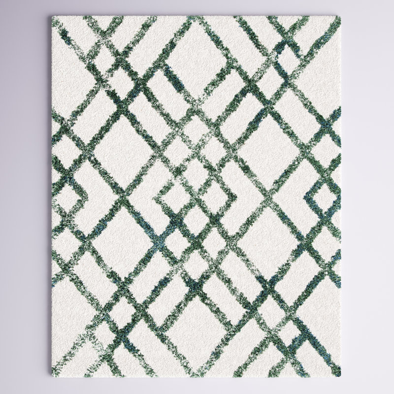 Geometric Area Rug, Rectangle 160 x 229cm