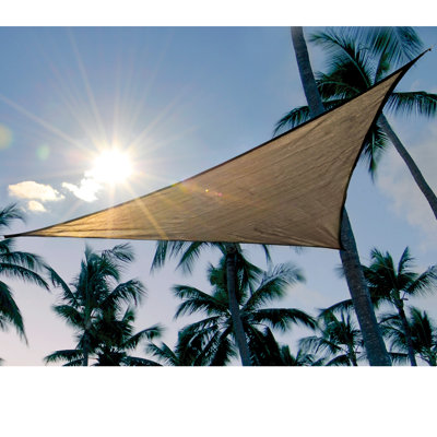 Voile d'ombrage triangle sable