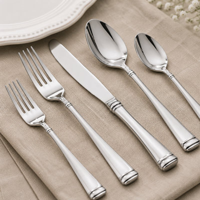 45-Piece Silverware Set