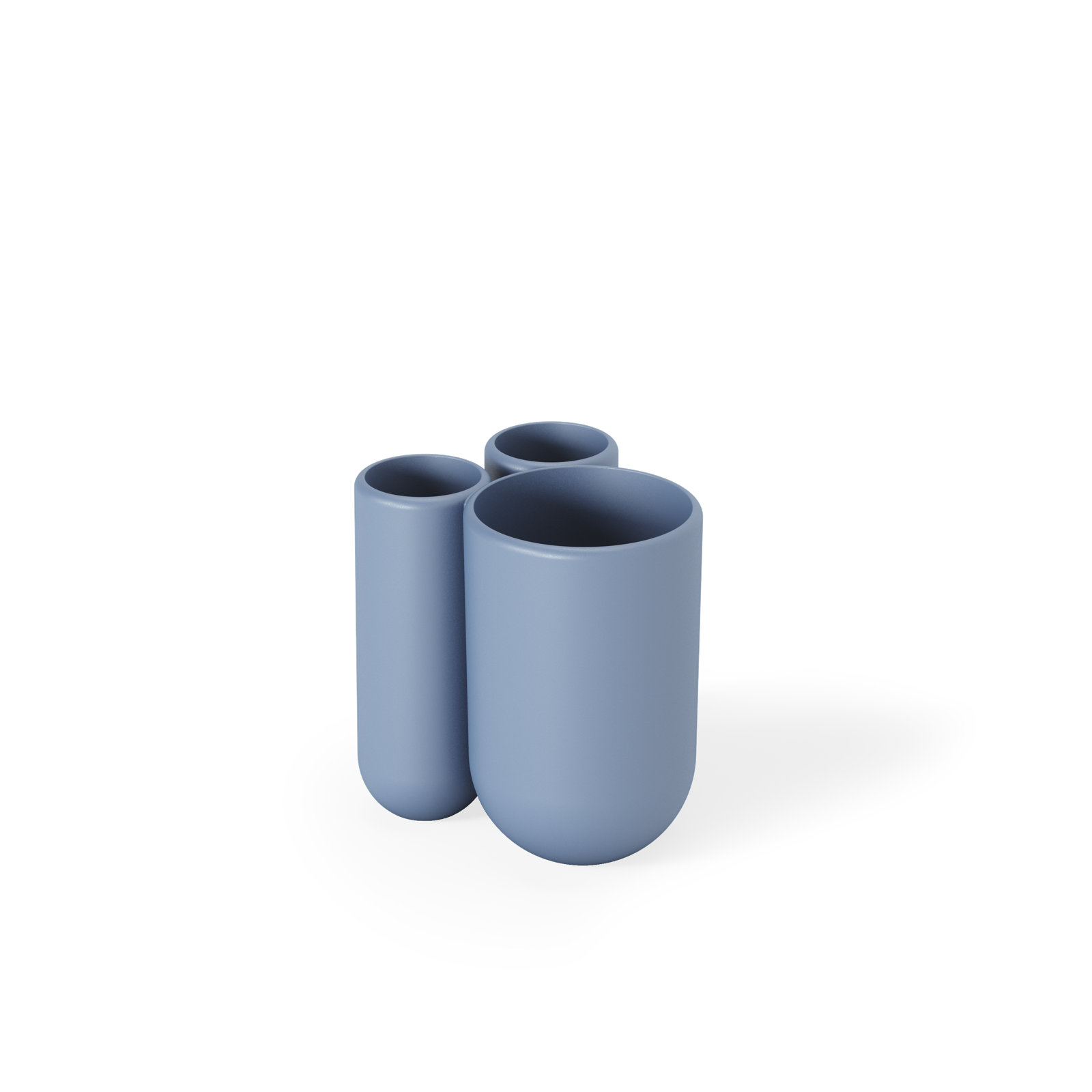 Touch Bathroom Accessory Set, Slate Blue