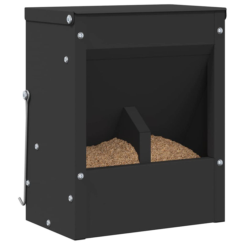 Small Animal Feeder, Black