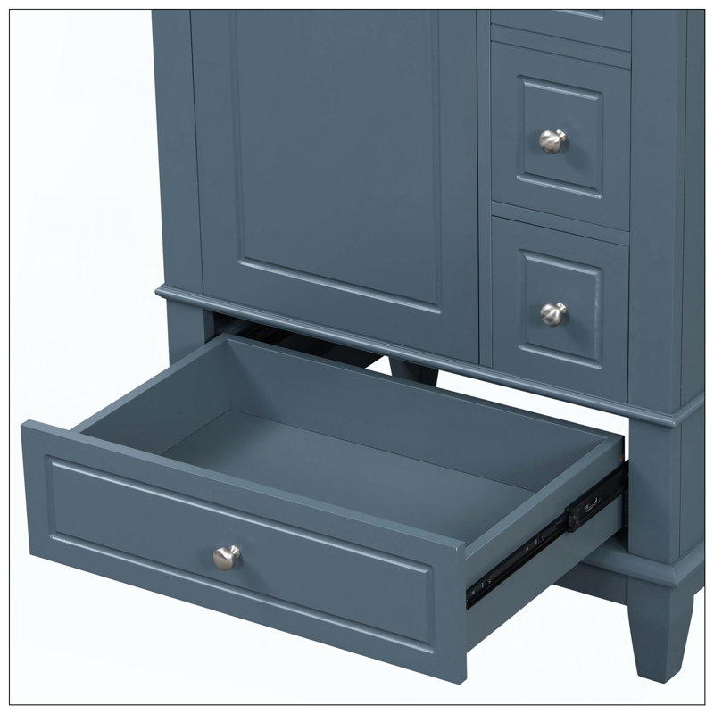 Tablettes de meuble-lavabo en céramique Modern Modern, Blue
