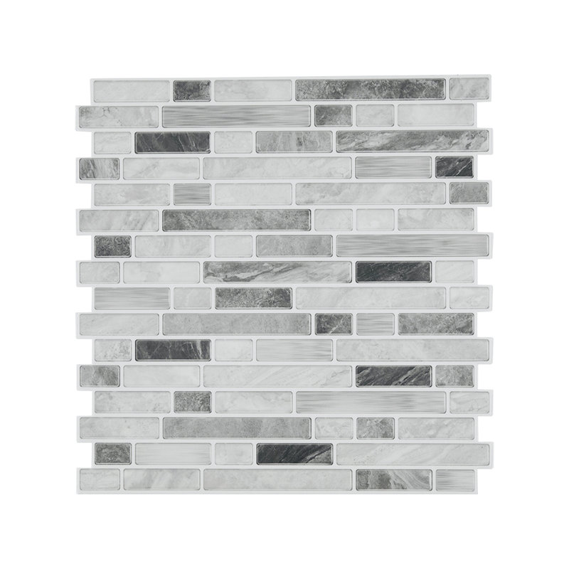 No Subject Wall Decals, Black/Light Grey/White