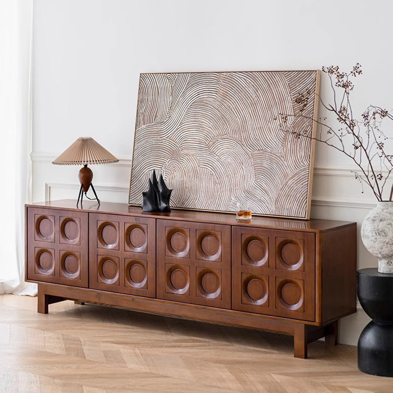 Meuble télé avec rangement minimaliste français