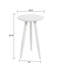 Table d'appoint ronde avec pieds tournés Silverwood Allison-1247296832