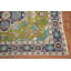 Green Geometric Medallion Traditional Rug 4x6