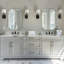 Miroir de salle de bain Minuette Cadre en acier inoxydable-897139969-908468828