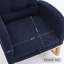 Chaise longue berçante avec repose-pieds Accent-1813445812