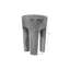 Unika Solid Wood Accent Stool
