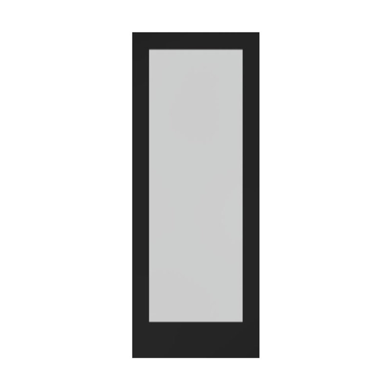 Portes françaises en verre givré 1-Lite, 28 po x 80 po