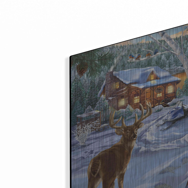 " Buck River " by Bigelow Illustrations, 12" H x 16" W x 0.13" D