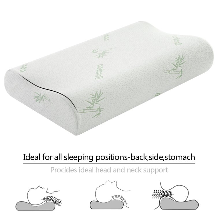 Reversible Cooling/Bamboo Rayon Memory Foam Pillow — Fundraising with  Simply Sheets