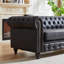 Canapé Chesterfield de salon avec accoudoirs roulés-1228629215