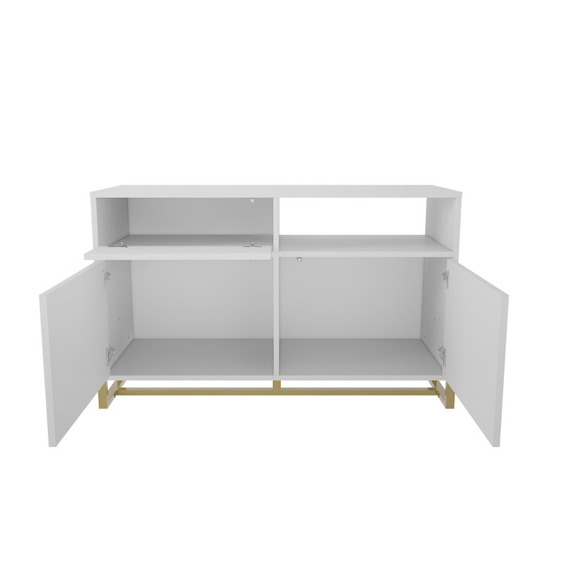 Nenzel 120cm W Sideboard, White