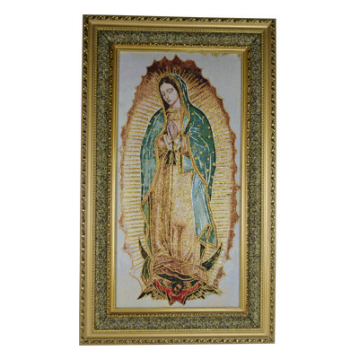 Woven Tapestry Virgin Mary