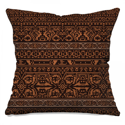 Coussins Intricate Brown