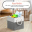 Boîte en tissu pliable et pliable-735858886