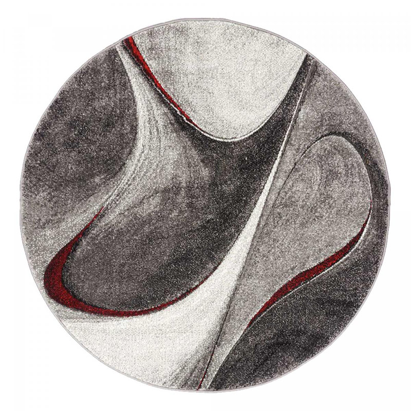 Monarch Geometric Area Rug, Round 140cm