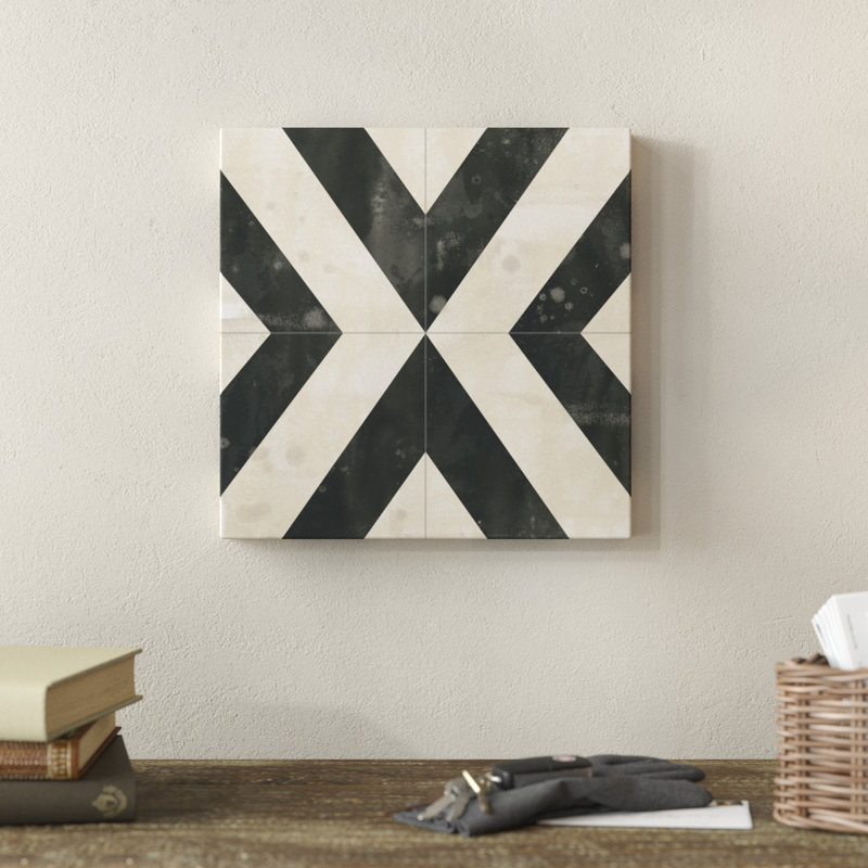 «Midnight Parquet I», impression sur toile, H 12 po x l 12 po