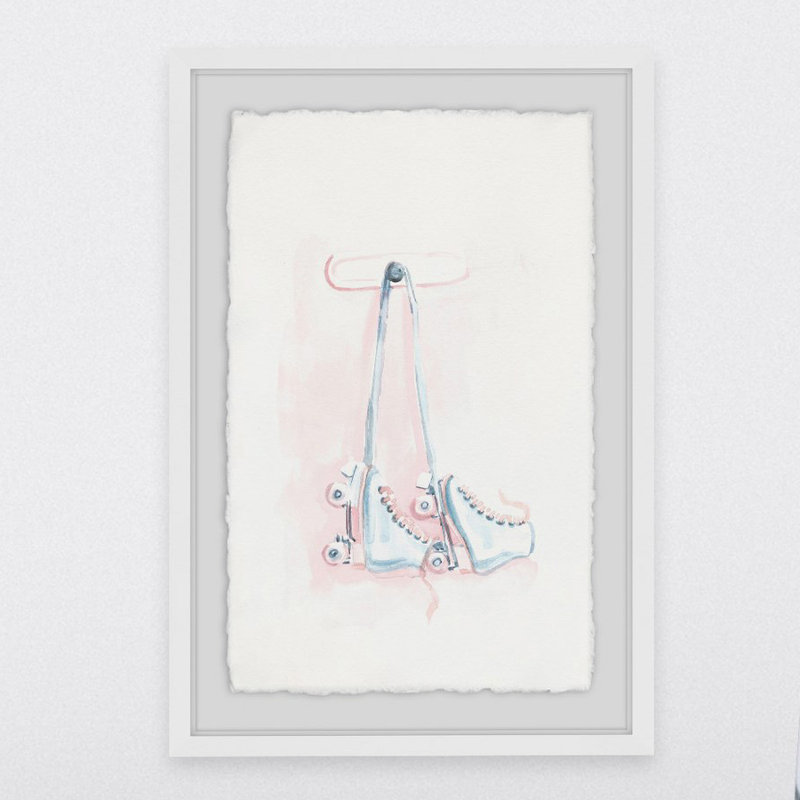 Fancy Monokini - Reproduction d'art sur papier encadrée, H 30 po x l 20 po