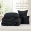 Ensemble d'édredon plissé en microfibre pré-lavé Best vendeur - 89GSM-105529479-105529498
