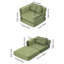 2 Seater Corduroy Sofa-2083213541