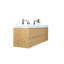 Ensemble de meuble-lavabo double mural 71 po Mitul-341774606