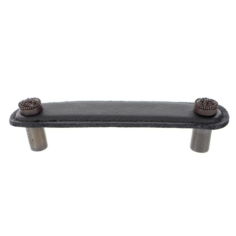 San Michele Bar / Handle Pull, 4", Vintage Pewter